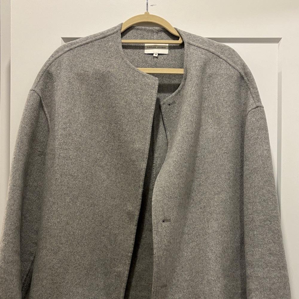 Loulou Studio Gio Coat Sz 38 - Picture 5 of 9